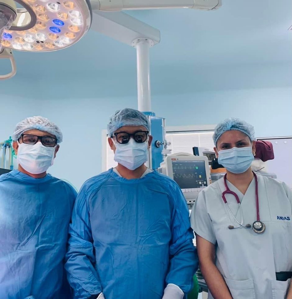 Sino-orbital tumor surgery team at ANNAPURNA NEURO HOSPITAL